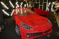 A SEE-THROUGH FERRARI AND A COMPOSITE TABLE - 3D PRINTING DAYS ATTRACTIONS