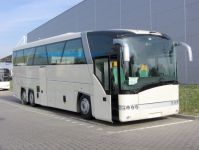 Two electric solaris buses for blood donors