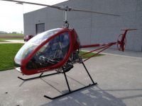 A HELICOPTER FROM BELGIUM AT TARGI KIELCE'S LIGHT AVIATION EXPO