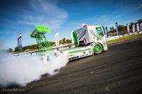 Driftująca ciężarówka na  DUB IT Inter Cars Tuning Festiwal!