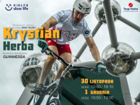 KRYSTIAN HERBA PRESENTS BICYCLE SHOW AT THE TARGI KIELCE