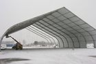 Gigantic exhibition tents