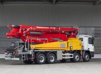 Truck-mounted concrete pumps of PUTZMEISTER