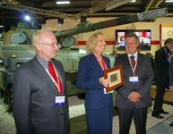 Daughter of General Władysław Anders has unveiled the first "Polish Light Tank"