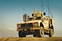 Oshkosh M-ATV Special Forces Vehicle on display at the MSPO