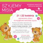 Przyjdź na Targi – uszyj misia!