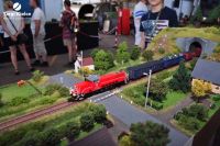 A GIGANTIC RAILWAY SYSTEM MOCK-UP ON SHOW AT THE MODEL EXHIBITION KIT EXPO - THIS IS A MUST-SEE EXHIBIT! 