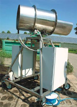 A mobile deodorising unit Dyfuzor DDG500JET