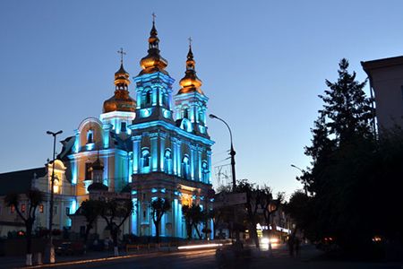  Cathedral of the Transfiguration in Vinnytsia