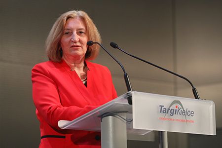 Targi AGROTECH i LAS-EXPO otworzyła Podsekretarz Stanu w Ministerstwie Rolnictwa i Rozwoju Wsi Zofia Szalczyk