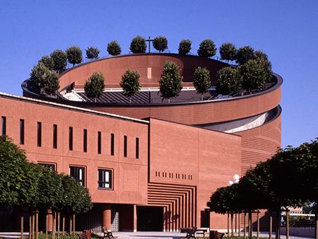   Evry Cathedral, designed by Mario Botta (Source: bussinesinsider.com)