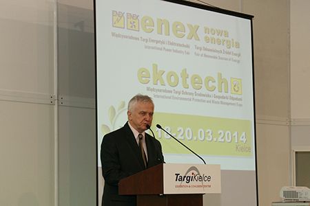 Przewodniczący Rady Programowej wystaw ENEX oraz ENEX - Nowa Energia, dr inż. Jerzy Suchański podkreślił ważną rolę, jaką pełnią targi dla całej branży