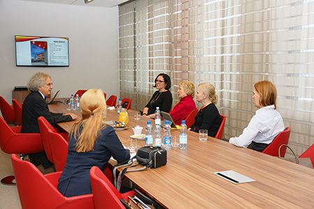 W ramach wizyty w województwie świętokrzyskim delegacja z Finlandii gościła m.in. w Targach Kielce