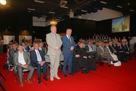 Na zdjęciu - od prawej: Prezydent Miasta Kielce Wojciech Lubawski oraz Przewodniczący Rady Miejskiej w Kielcach Tomasz Bogucki