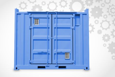 A containerised water-processing station can be transported to different places