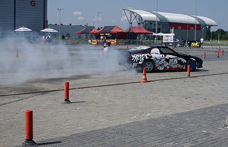 Spectacular cars on display at the Targi Kielce racing course