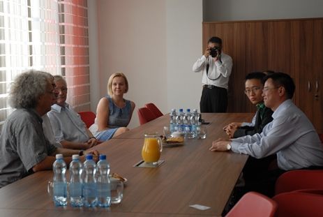 The visit of the China's Zhongguancun Science Park's Representatives to Targi Kielce