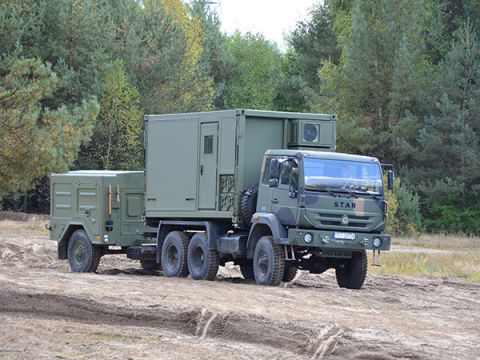 Na tegorocznym MSPO firma ARMPOL zaprezentuje terenowy kontenerowy zestaw transportowy KZT.15-01