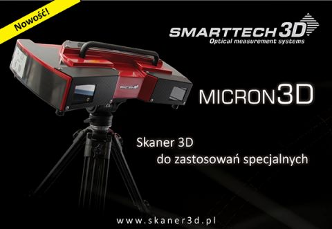 Micron 3D - skaner do zadań specjalnych