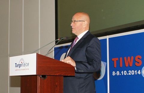 TIWS 2014 opening ceremony has brought together distinguished guests, including Deputy Mayor of Kielce, Mr. Czeslaw   Gruszewski and Chairman of the Board of Kielce Water Supply Company, Mr. Henryk Milcarz