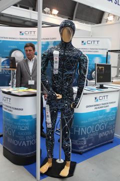 Motile activation outfit put on show at the Silesian University of Technology's stand