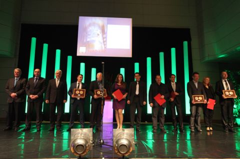 In the photo - 3rd International Lifts Exhibition EURO-LIFT laureates