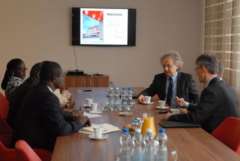 Embassy of Nigeria delegation pays a visit to Swietokrzyskie Voivodeship; within the scope of the tour they also visited  Targi Kielce