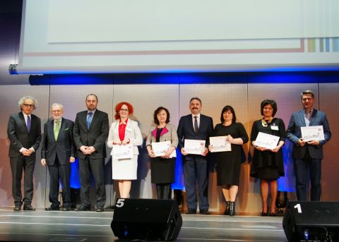 Uroczyste wręczenie nagród odbyło się w sali Omega Centrum Kongresowego Targów Kielce