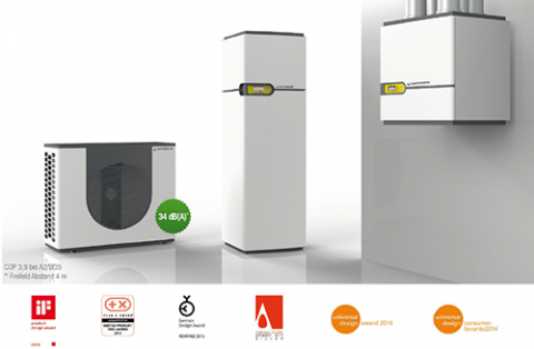  EcoVent ventilation units have been designed to match EcoTouch series heat pumps 