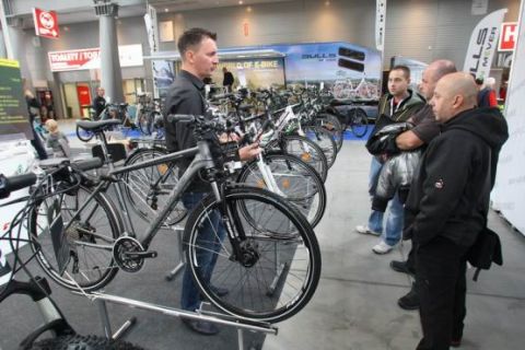 The Targi Kielce's BIKE-EXPO is the display of almost 200 exhibition stands serve as the showcase   for 400 brands from over a dozen of  countries