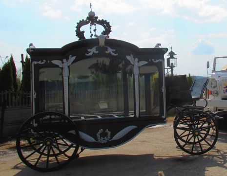 A unique hearse will be put on display at the Targi Kielce's NECROEXPO