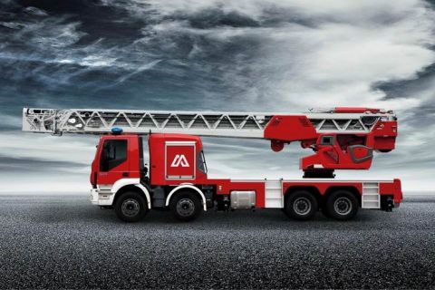 Magirus - drabina M68L