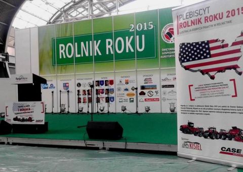 Na tej scenie poznamy laureatów konkursu Rolnik Roku 2015