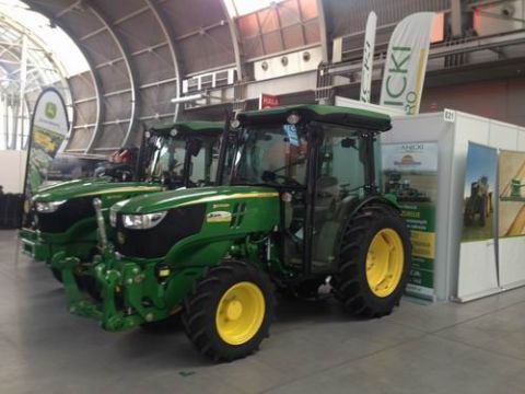 Modern tractors are waiting for the Expo opening