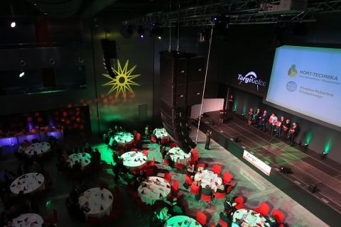 Uroczysta gala wręczania nagród w sali Omega Centrum Kongresowego Targów Kielce