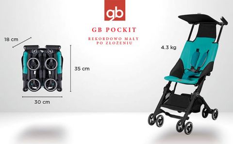 gb Pockit stroller has broken all records in its class