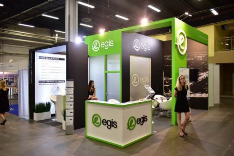 Egis expo-stand arrangement earned honours