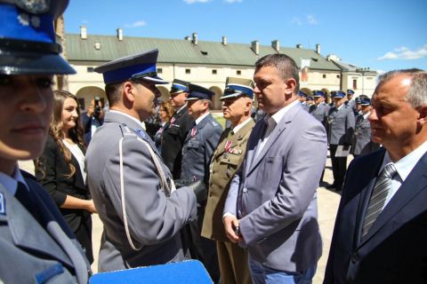 Grzegorz Figarski, dyrektor projektu Bezpieczny Stadion wśród wyróżnionych