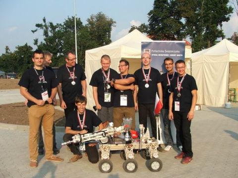 Mars rover will be presented in Targi Kielce from 5 to 7 October at the Education Expo. Photo - Kielce University of Technology