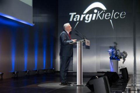 Prof. Józef Szczepan Suchy, Chairman of the METAL Scientific and Industrial Expo Council at the opening ceremony of "Targi Kielce's Industrial Autumn 2016" 