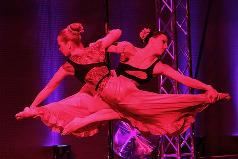  Podczas Pole Dance Show 2016 sala Omega Centrum Kongresowego Targów Kielce wypełniona była po brzegi