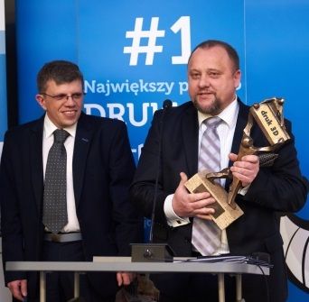 Janusz Wójcik and Paweł Rokita - The 3D Printing Days success creators. Source: http://centrumdruku3d.pl