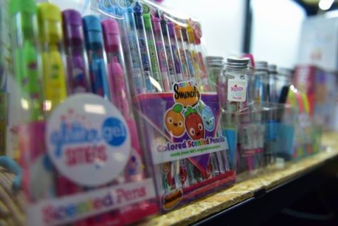 Smencils products are showcased at Fair KIDS' TIME - not only are colourful, but also  ecological