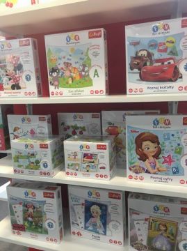 The Sensory Puzzle is part of a Trefl "Fun for everyone" series.  KIDS' TIME expo is the chance to see the games on show at the A-64 expo stand