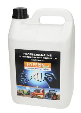 Hyperin Agri is a new cleaning agent for agricultural machines. Hyperin Agri will be presented at  AGROTECH in Kielce, March 17-19