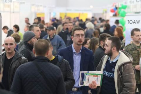 Targi Kielce hosted 2,500 visitors at last years National Employment Fair