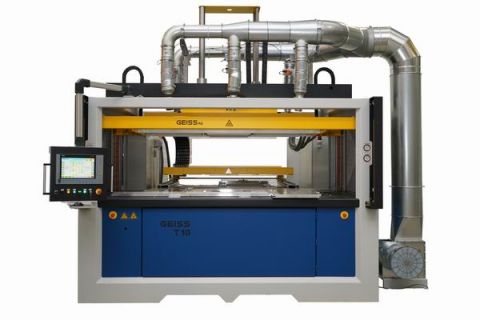 The Geiss' Twin Sheet machine has a closed machine box perfect for Twin Sheet technology forming of al kinds of thermoplastic materials, regardless how  big or thick they are