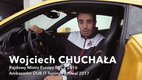 Wojtek Chuchała twarzą DUB IT 2017