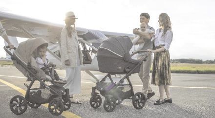 The multifunctional Aero Tutis prams& stroller are available in the following versions:  2 in and 3 in 1