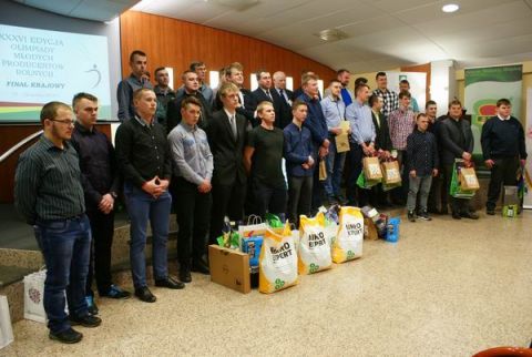 The top ten - the best of the best Young Agricultural Producers Olympics participants 2018  competed for a victory on the first day of 2018's AGROTECH  at Targi Kielce